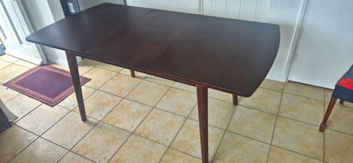 Dark wood rectangular - wood,