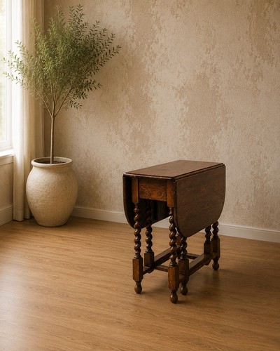 Vintage solid oak barley - vintage,