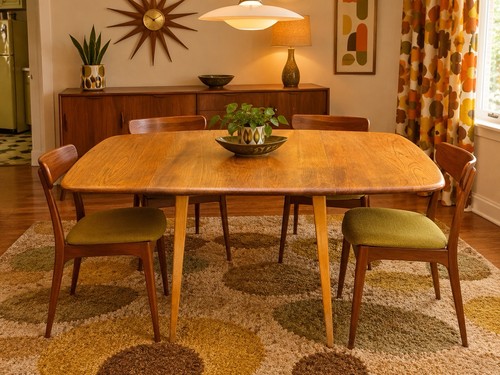 Vintage ercol 383 drop leaf - vintage,