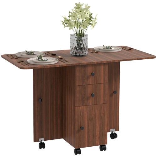 Homcom folding dining table - folding,