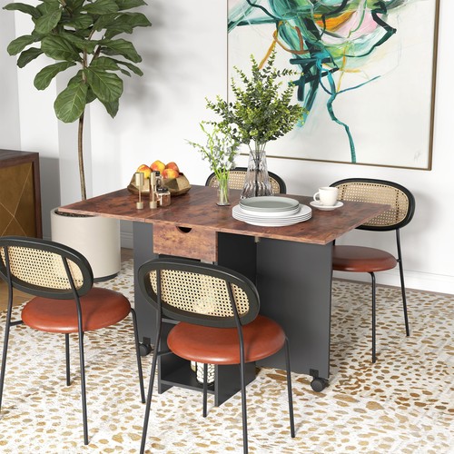 Folding dining table - folding, table,