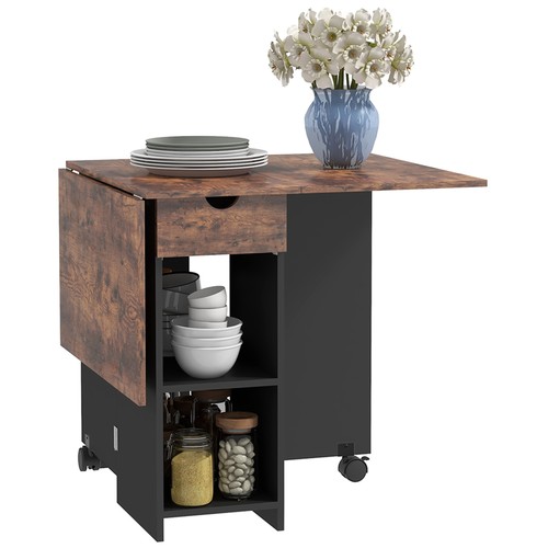 Homcom foldable dining - foldable, table