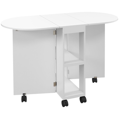 Folding dining table - dining, drop