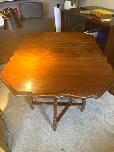 Vintage wooden gateleg - wooden,