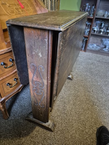 Vintage oak drop leaf dining - vintage,
