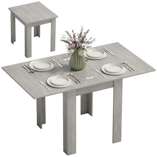 Homcom folding dining table - dining,