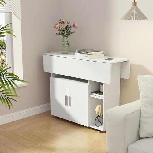 Mobile drop leaf dining table - mobile,
