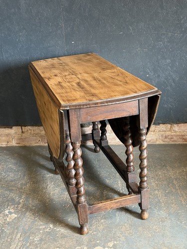 Vintagedining table oak drop - vintagedining,