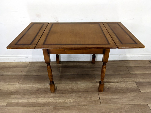 Dining table vintage draw - table, leaf