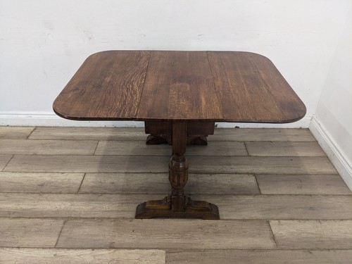 Dining table vintage dark - dining, oak