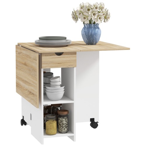 Homcom foldable dining table - homcom,