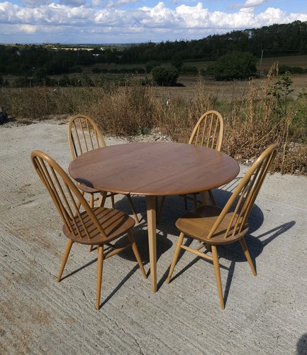 Vintage ercol blonde drop leaf - ercol,