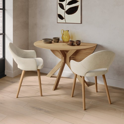 Small oak drop leaf space - oak,