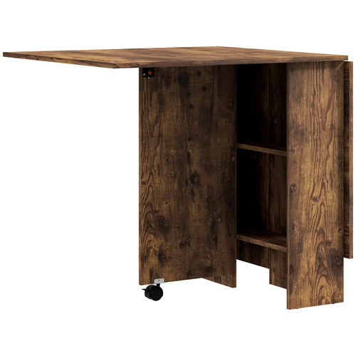 Homcom folding drop leaf - homcom,