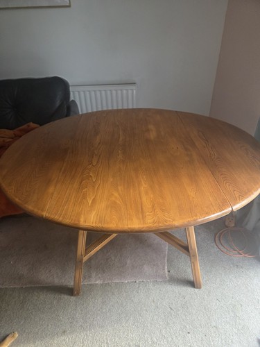 Ercol mid century drop leaf - ercol, drop-leaf