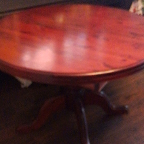 Oval extendable drop leaf - extendable,