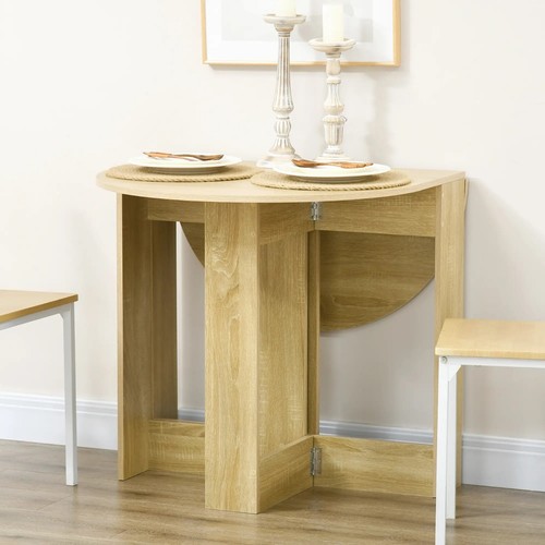 Oak brown folding - folding, table