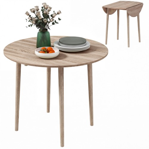 Homcom foldable dining table - foldable,