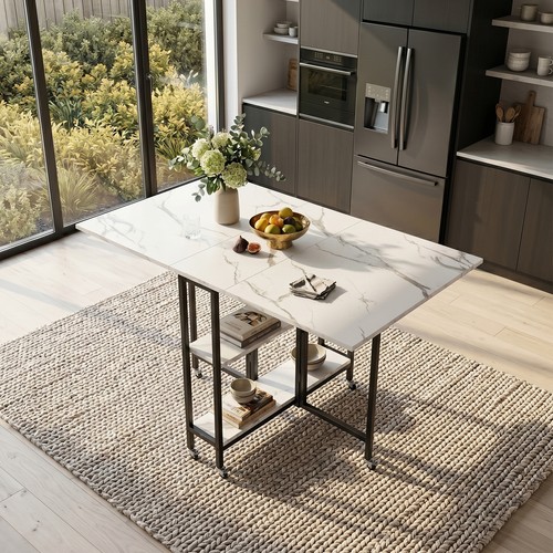 120cm marble effect kitchen - 120cm,
