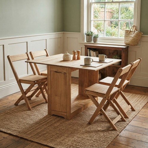 Space saving butterfly drop - space-saving,