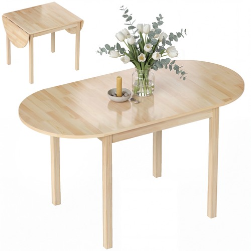 Homcom foldable dining table - dining,