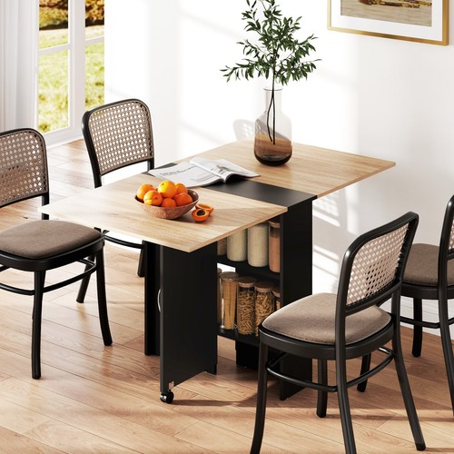 Foldable dining table - dining,