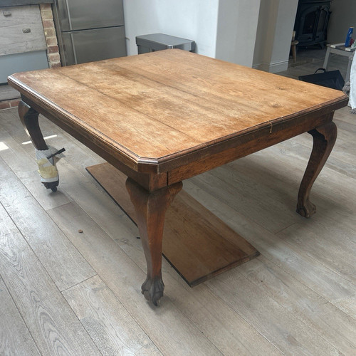 Oak rectangular dining table - oak,
