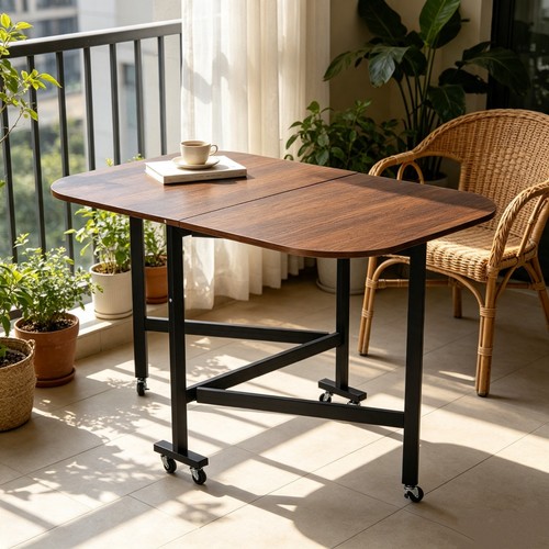 Folding drop leaf - leaf, table