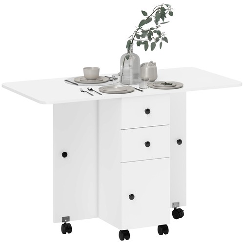 Homcom folding dining table - dining,