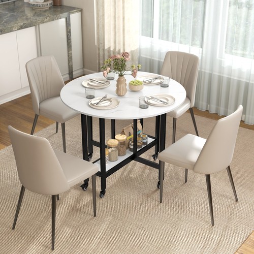 Folding dining table - table,, drop