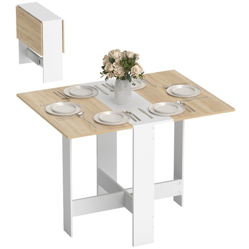 Homcom folding dining table - folding,